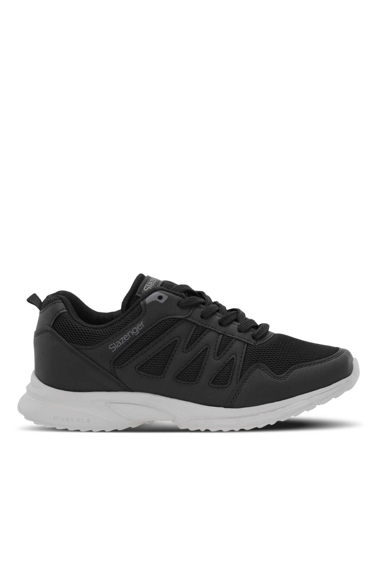 Slazenger - Slazenger A-BOUT I Erkek Sneaker Ayakkabı Siyah / Koyu Gri