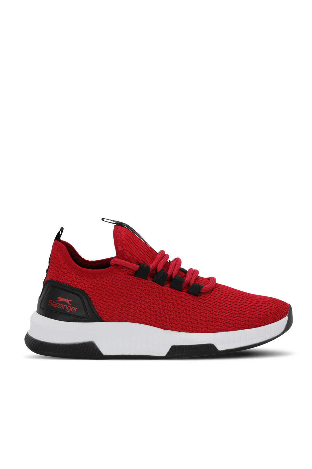 Slazenger - Slazenger ABENA I Kadın Kırmızı / Siyah Sneaker