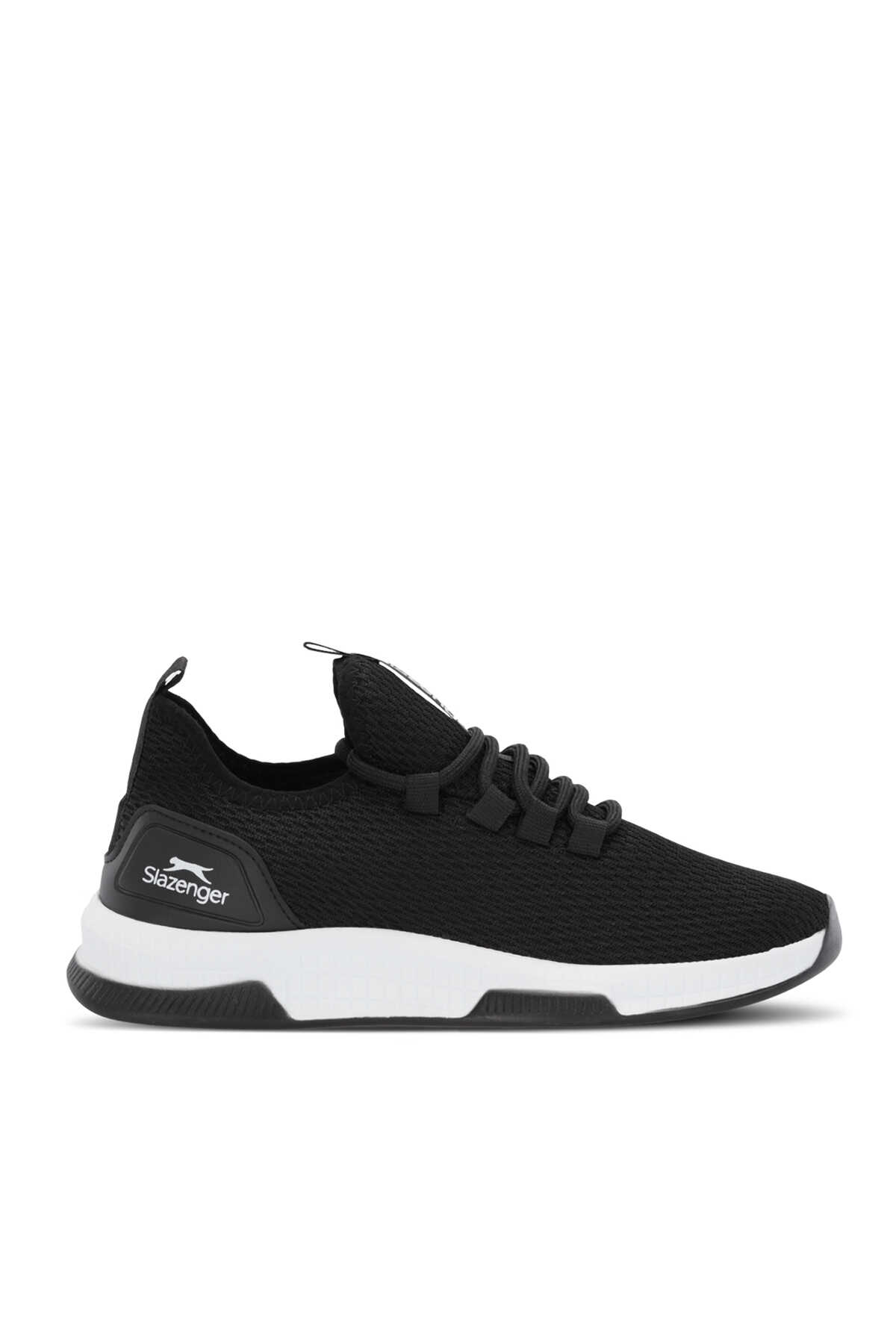 Slazenger - Slazenger ABENA I K Unisex Sneaker Ayakkabı Siyah / Beyaz