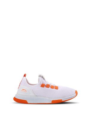 Slazenger ABENA I Kız Çocuk Beyaz / Turuncu Sneaker