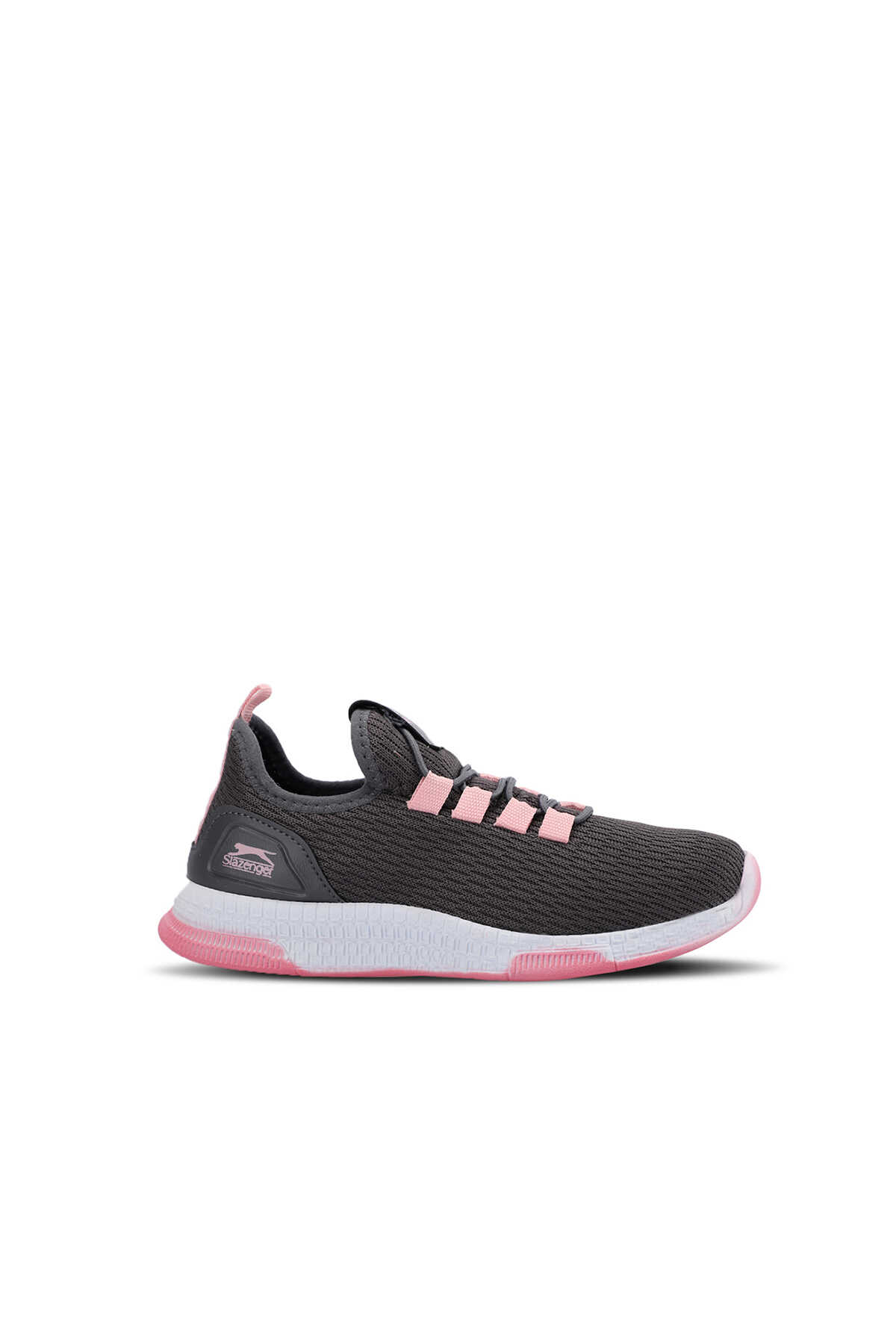 Slazenger - Slazenger ABENA I Kız Çocuk Koyu Gri / Pembe Sneaker