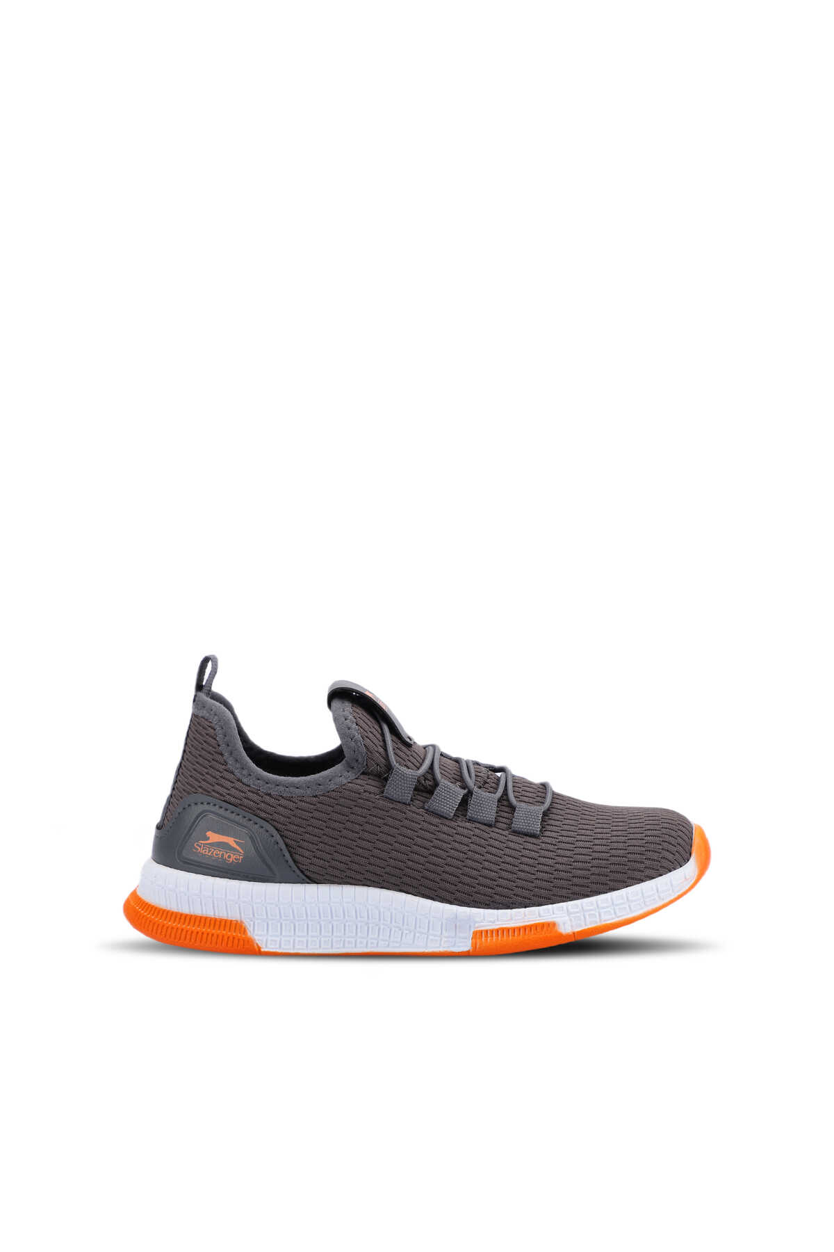 Slazenger - Slazenger ABENA I Unisex Çocuk Koyu Gri / Turuncu Sneaker