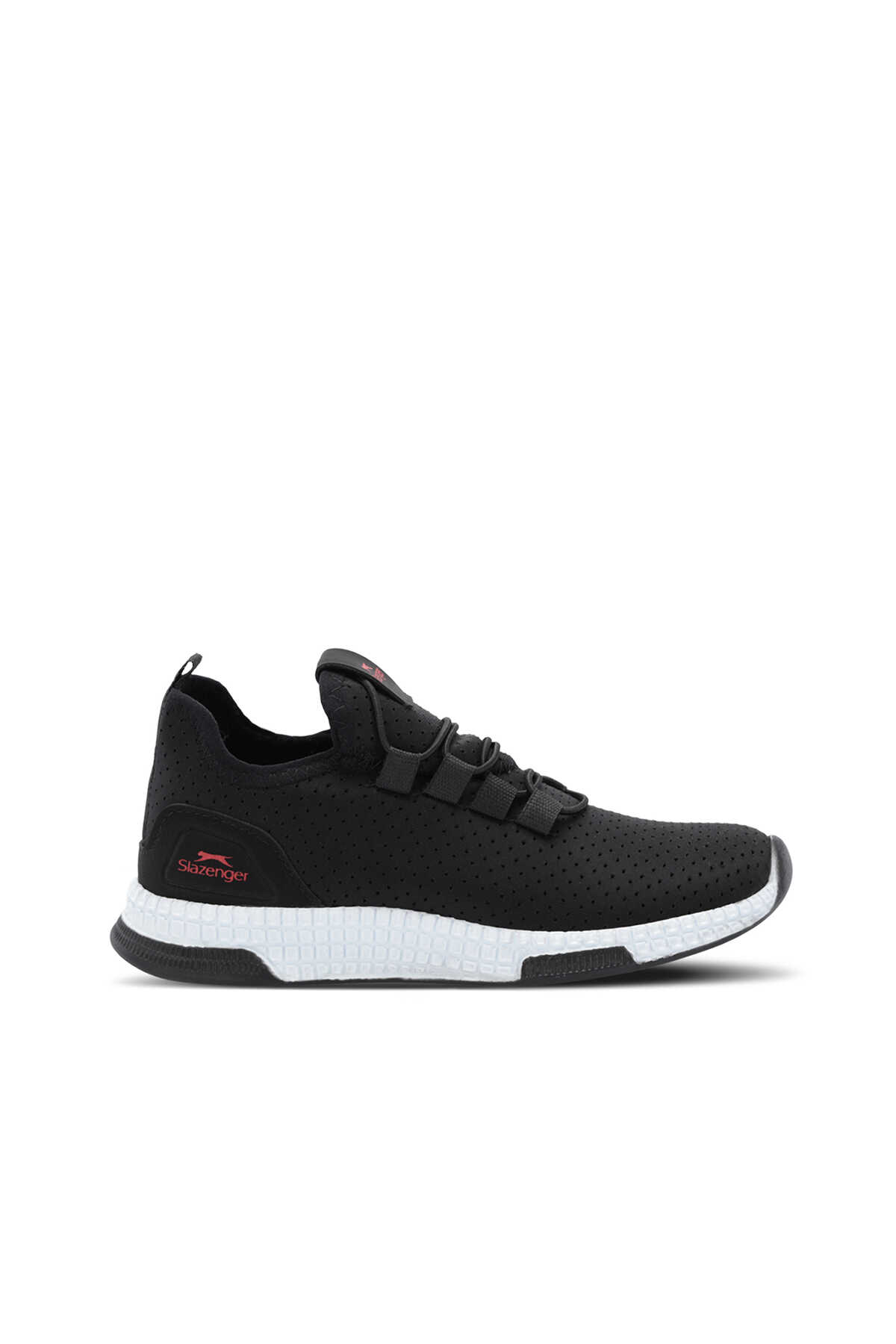 Slazenger - Slazenger ABENA NOK. F Unisex Çocuk Günlük Siyah / Kırmızı