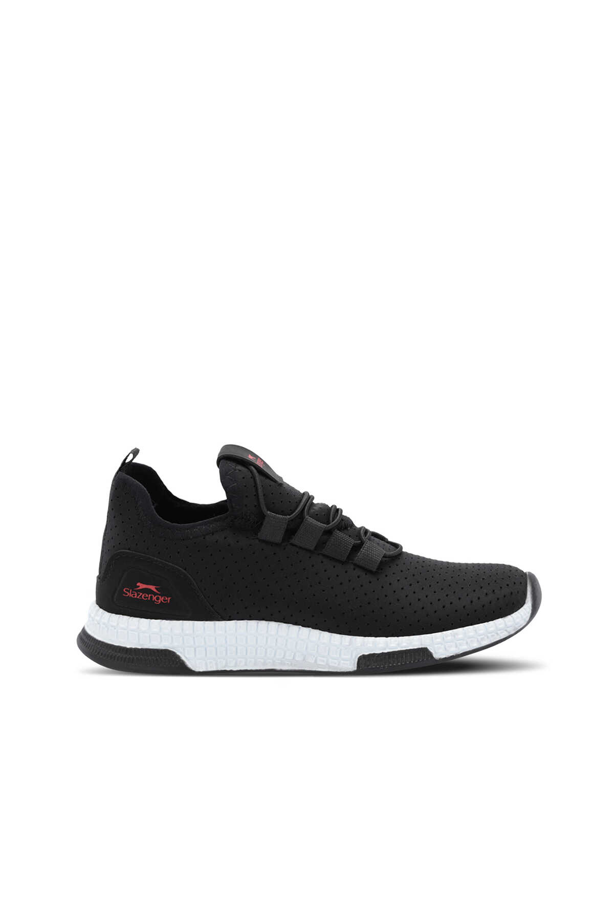 Slazenger - Slazenger ABENA NOK. P Çocuk Günlük Siyah / Kırmızı