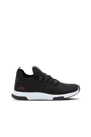Slazenger ABENA NOK Unisex Çocuk  Siyah / Kırmızı Günlük Spor Ayakkabısı 