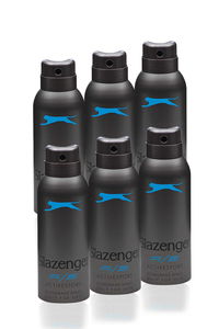 Slazenger - Slazenger Active Sport 6 lı Erkek Mavi Deodorant