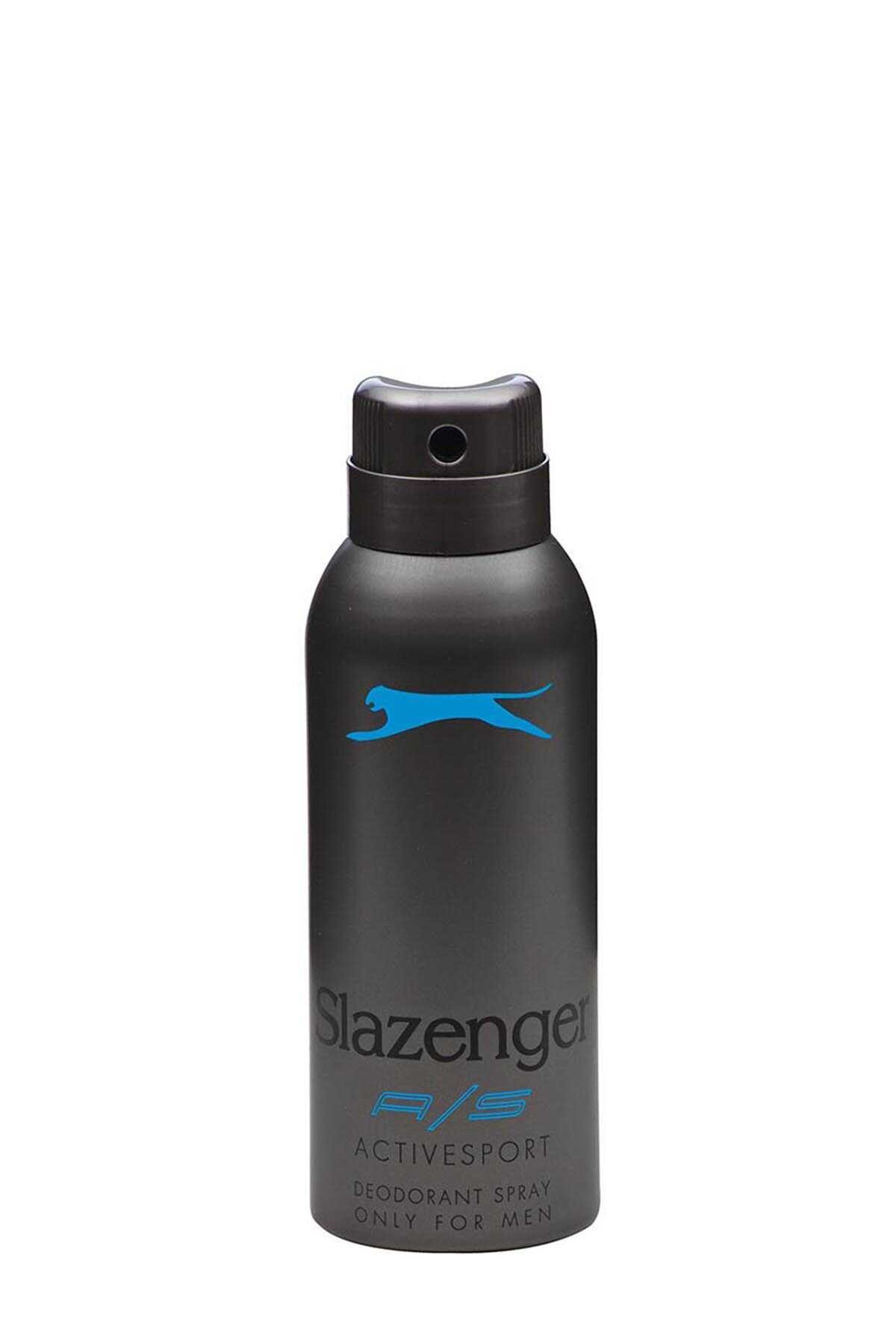 Slazenger - Slazenger Active Sport Deodorant Erkek Kozmetik Mavi