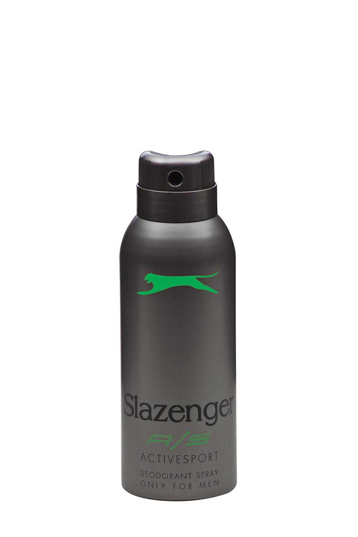 Slazenger - Slazenger Active Sport Erkek Deodorant Yeşil