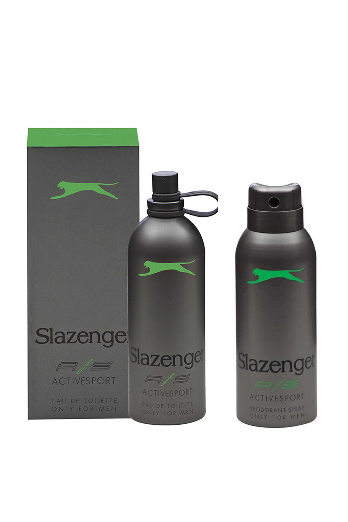Slazenger - Slazenger Active Sport Erkek Deodorant Yeşil