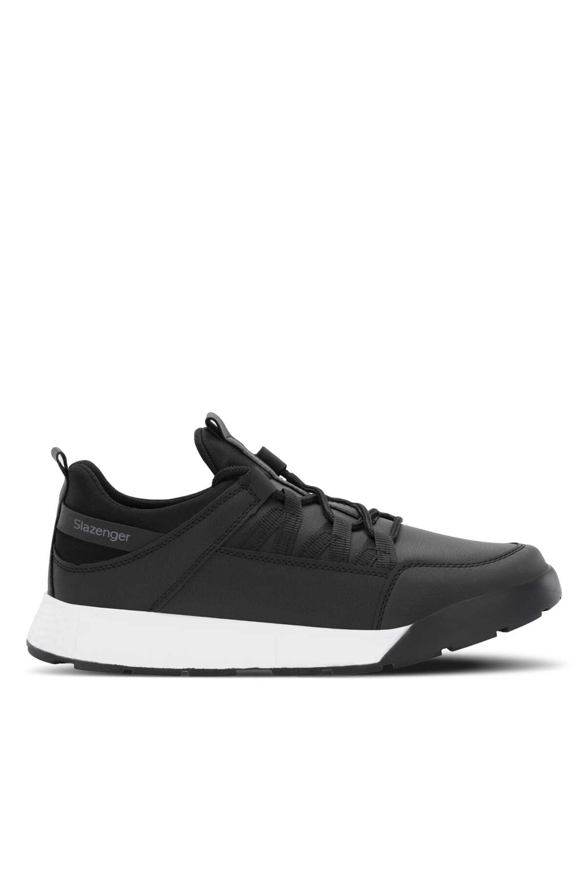 Slazenger - Slazenger ADAMO I Erkek Sneaker Ayakkabı Siyah / Beyaz