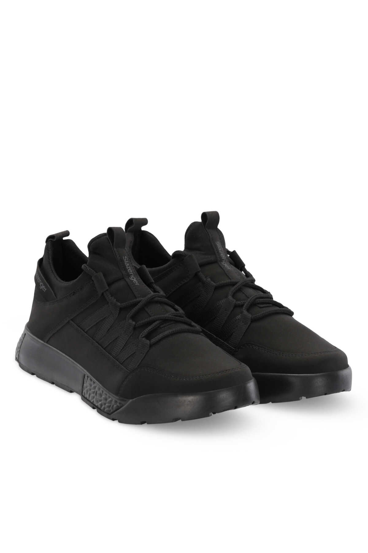 Slazenger ADAMO I Erkek Siyah / Siyah Koşu & Yürüyüş Spor Ayakkabısı Slazenger ADAMO I Erkek Siyah / Siyah Koşu & Yürüyüş Spor Ayakkabısı