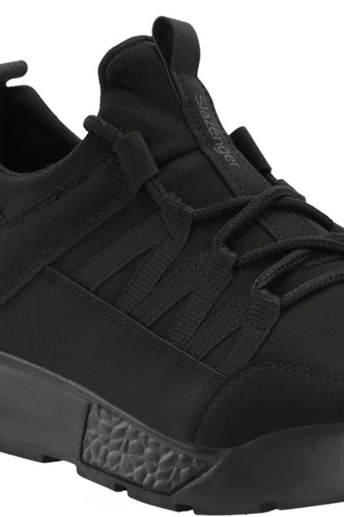 Slazenger ADAMO I Erkek Siyah / Siyah Koşu & Yürüyüş Spor Ayakkabısı Slazenger ADAMO I Erkek Siyah / Siyah Koşu & Yürüyüş Spor Ayakkabısı