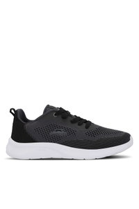 Slazenger - Slazenger ADWOA I Erkek Siyah / Koyu Gri Koşu & Yürüyüş Spor Ayakkabısı
