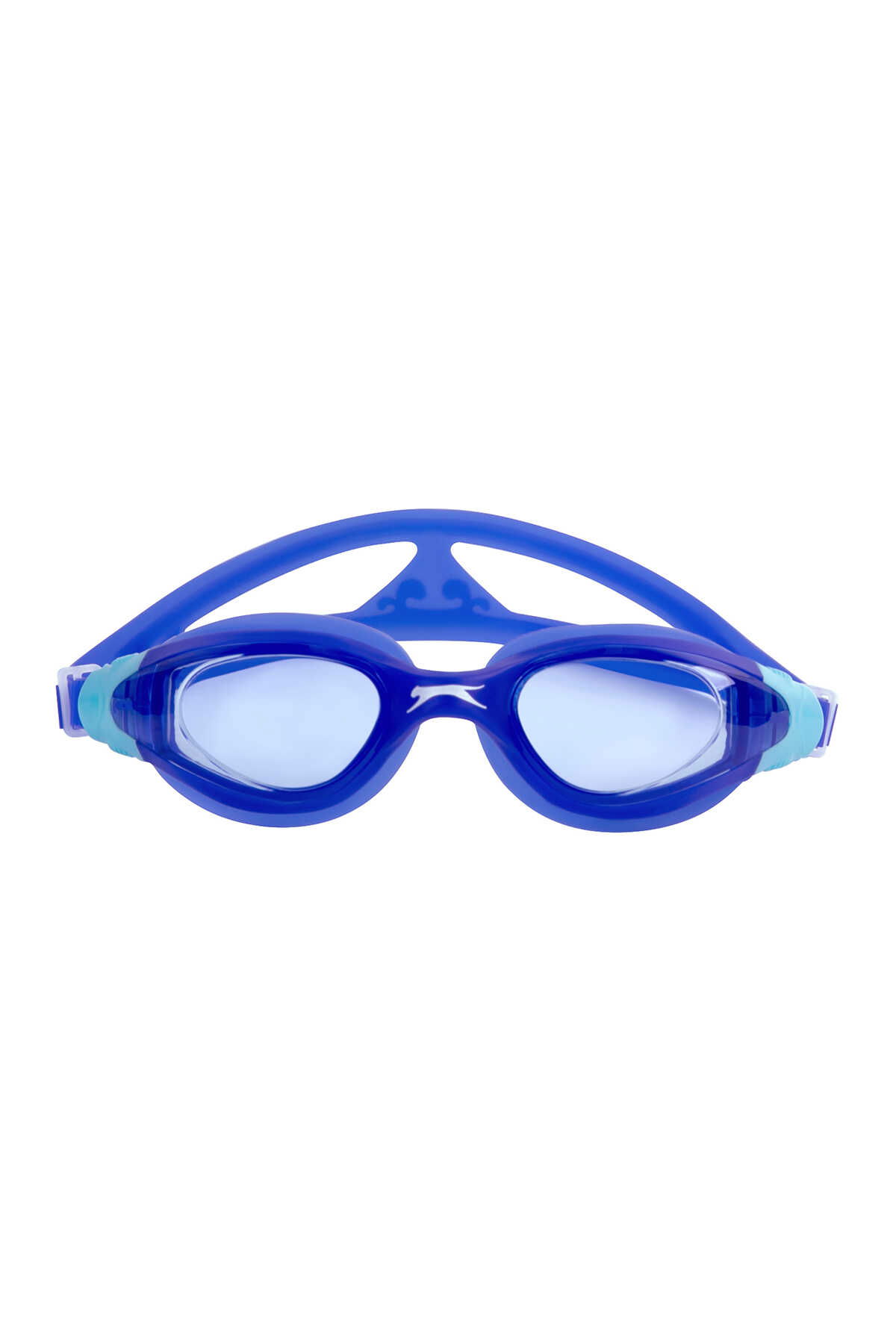 Slazenger - Slazenger Aero GS16 Unisex Çocuk Yüzücü Gözlüğü Mavi