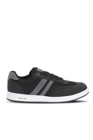 Slazenger AGAIN I Erkek  Siyah / Koyu Gri Günlük Spor Ayakkabısı 