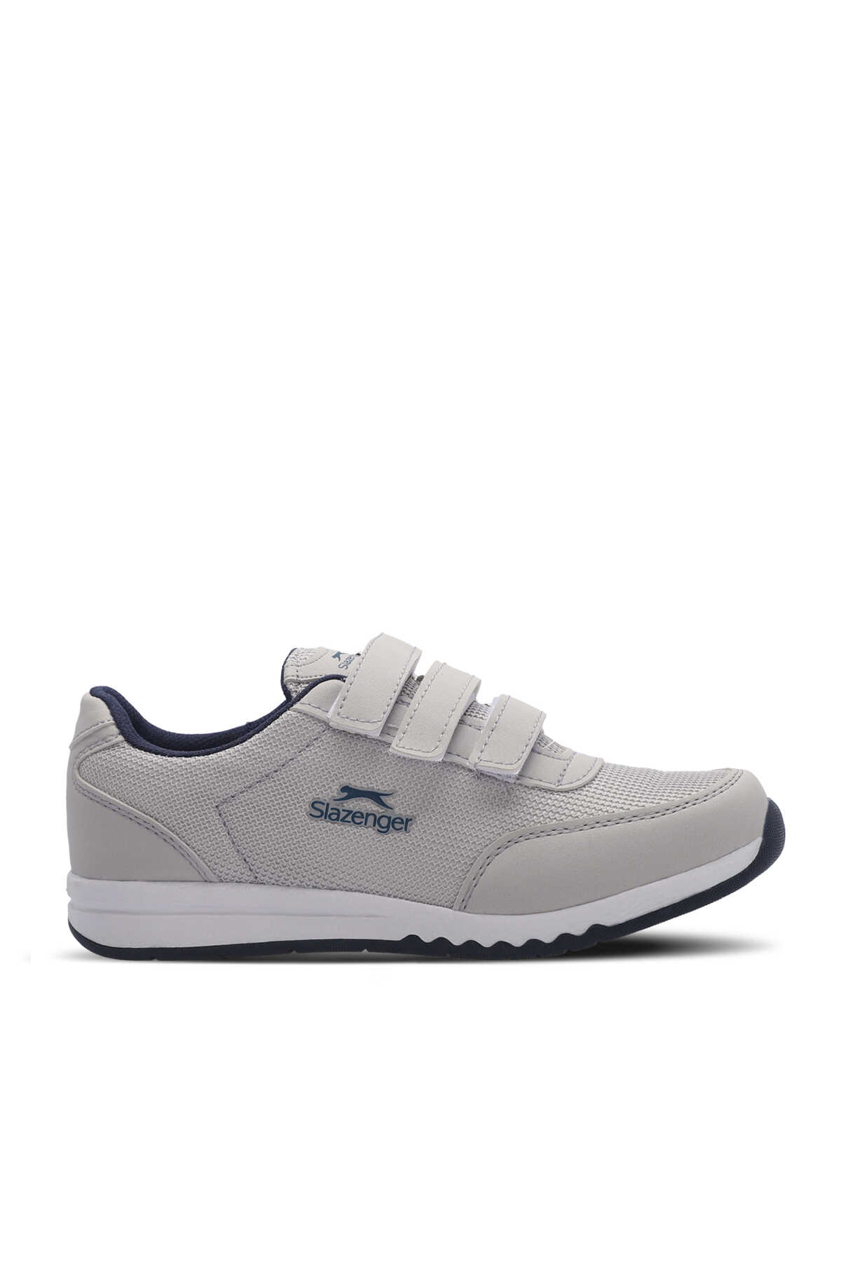Slazenger - Slazenger AGATHA I Kadın Cırt Cırtlı Gri / Lacivert Günlük Spor Ayakkabısı
