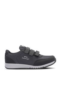 Slazenger - Slazenger AGATHA I Kadın Cırt Cırtlı Koyu Gri Günlük Spor Ayakkabısı Slazenger - Slazenger AGATHA I Kadın Cırt Cırtlı Koyu Gri Günlük Spor Ayakkabısı