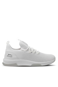 Slazenger - Slazenger AGENDA Erkek Beyaz / Gümüş Sneaker