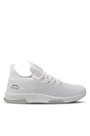 Slazenger AGENDA Erkek Beyaz / Gümüş Sneaker