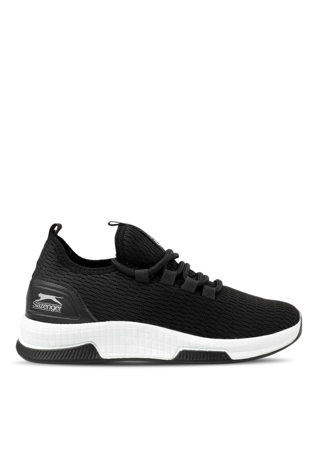 Slazenger - Slazenger AGENDA Erkek Siyah / Beyaz Sneaker