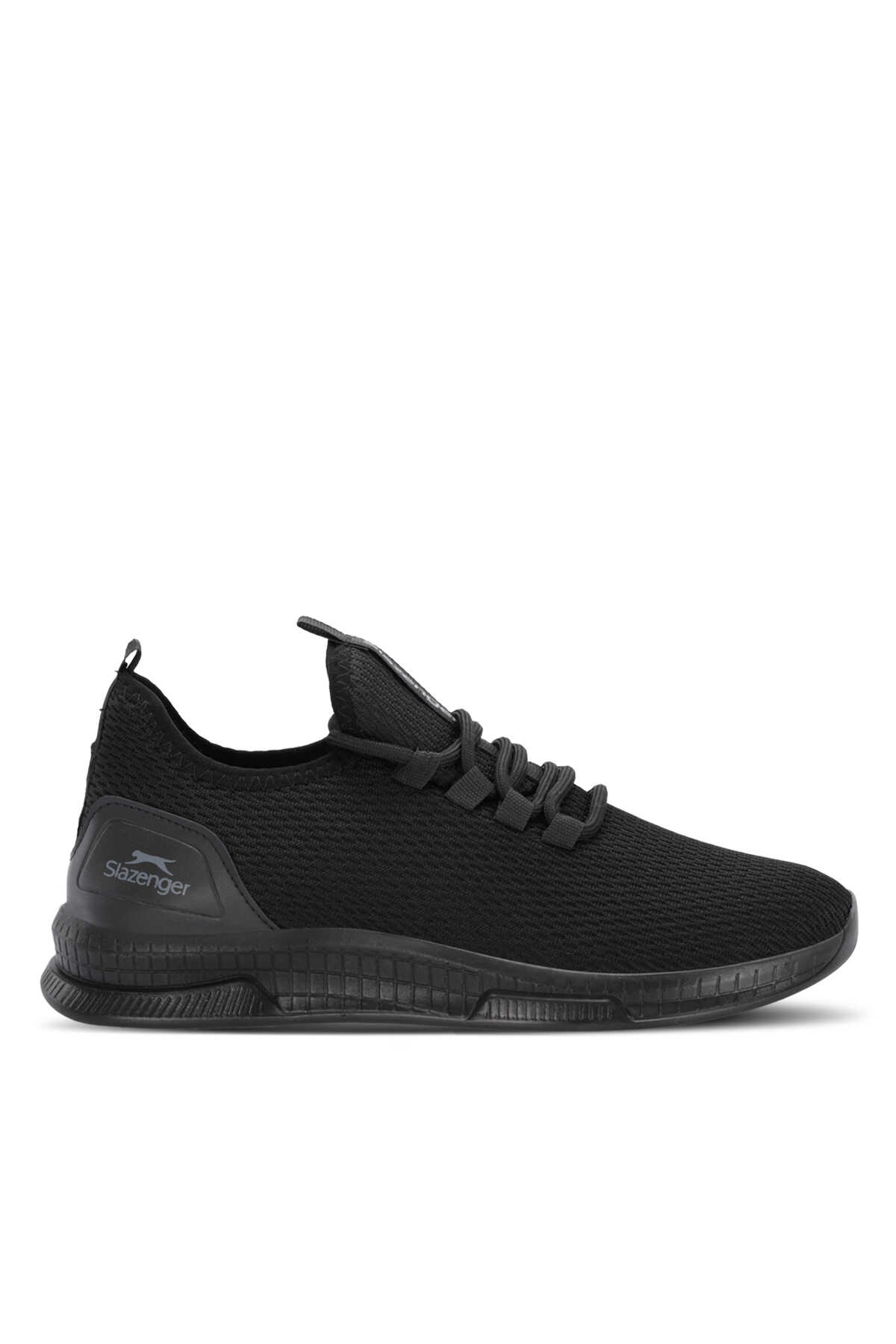 Slazenger - Slazenger AGENDA Erkek Siyah / Koyu Gri Sneaker