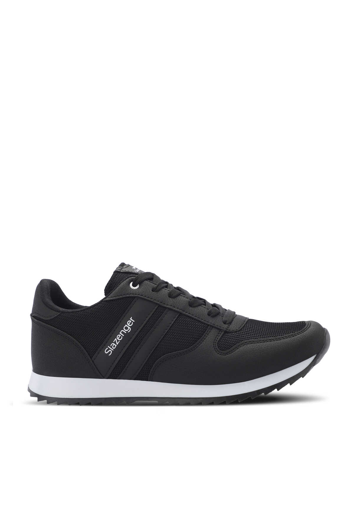 Slazenger - Slazenger AJAY I Kadın Siyah / Siyah Sneaker