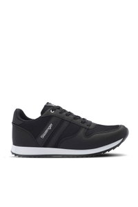 Slazenger - Slazenger AJAY I Kadın Siyah / Siyah Sneaker