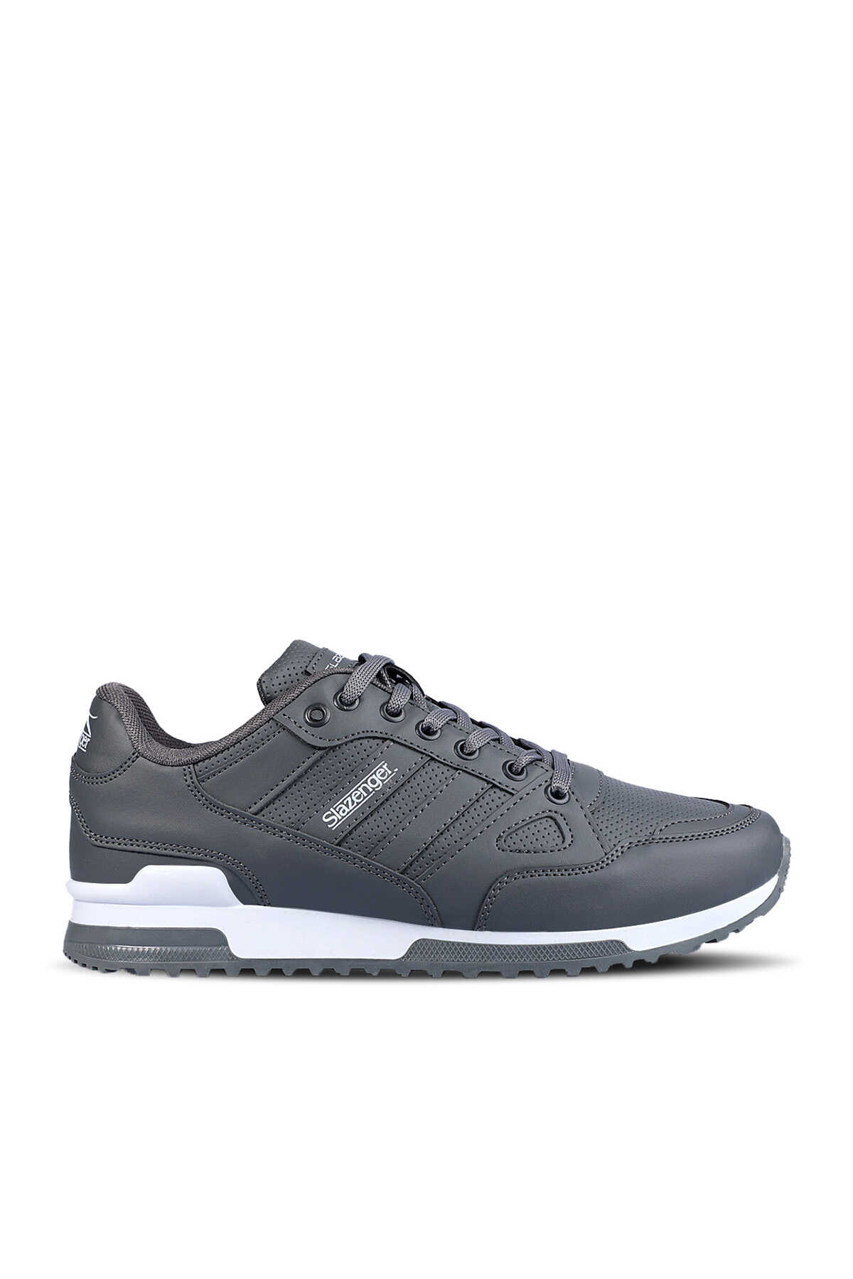 Slazenger - Slazenger AKIKO I Kadın Sneaker Ayakkabı Koyu Gri