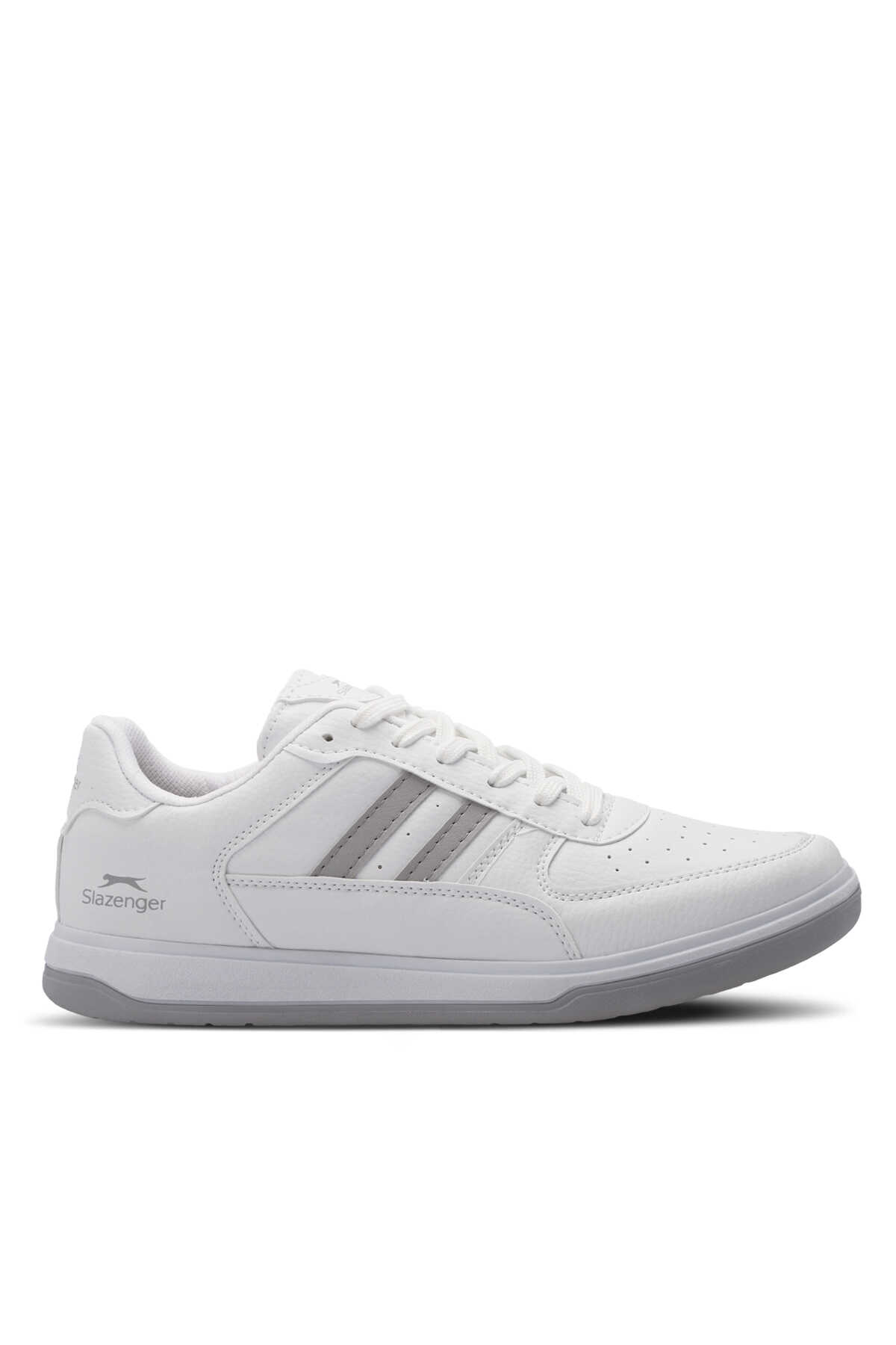 Slazenger - Slazenger ALASTAR I Erkek Beyaz / Gri Günlük Spor Ayakkabısı