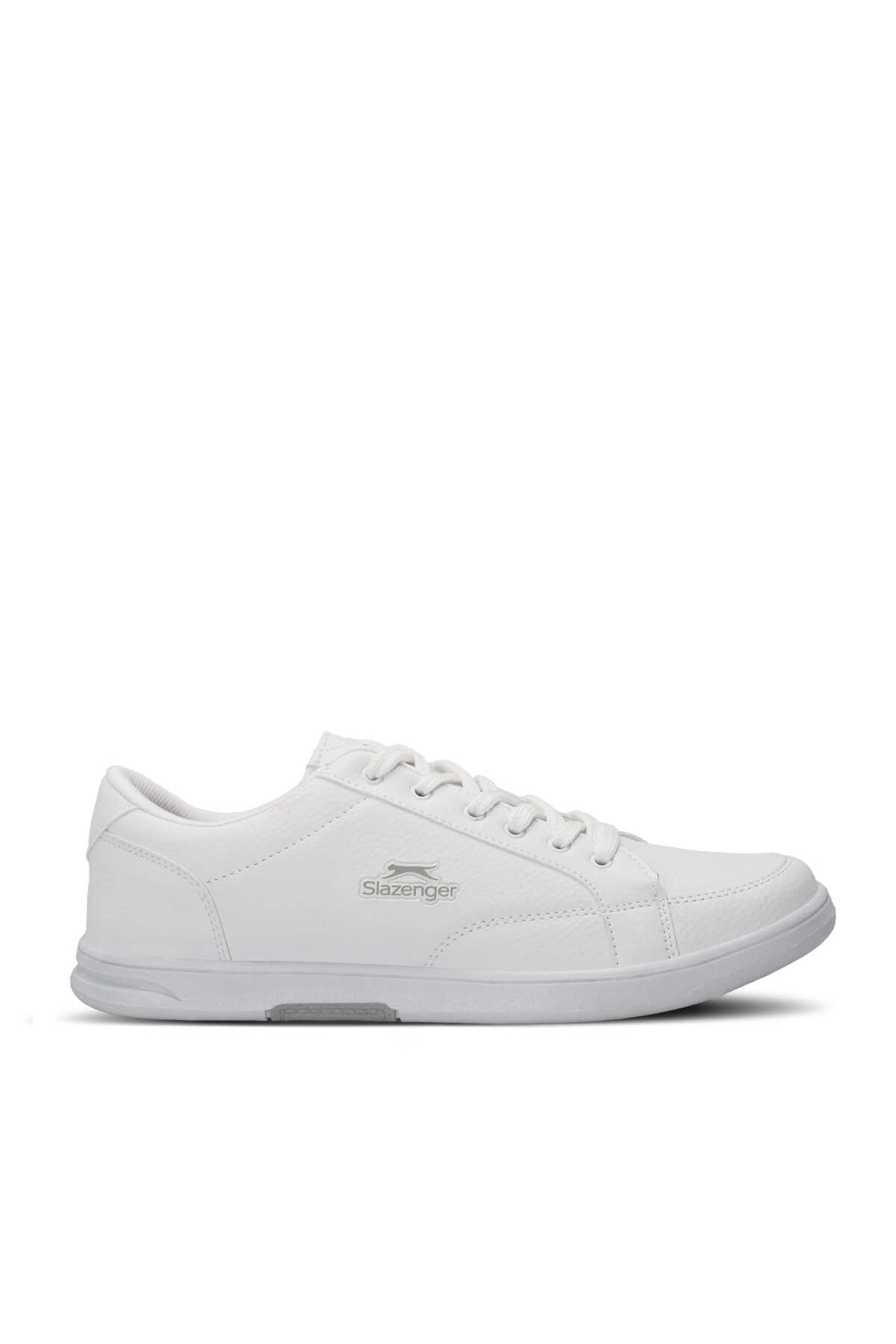 Slazenger - Slazenger ALBERT I Kadın Beyaz / Gümüş Günlük Spor Ayakkabısı