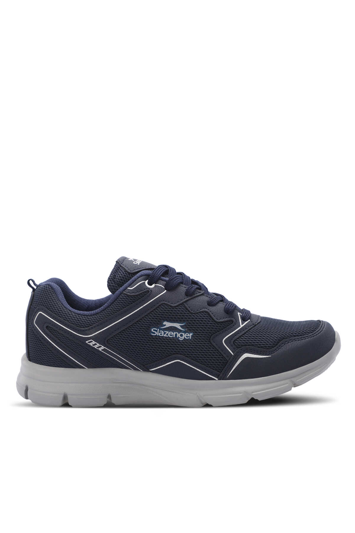 Slazenger - Slazenger ALETA I Erkek Lacivert / Gümüş Günlük Spor Ayakkabısı