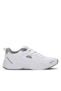 Slazenger - Slazenger ALFA I Erkek Beyaz / Gri Koşu & Yürüyüş Spor Ayakkabısı