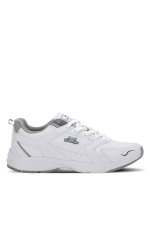Slazenger - Slazenger ALFA I Erkek Beyaz / Gri Koşu & Yürüyüş Spor Ayakkabısı