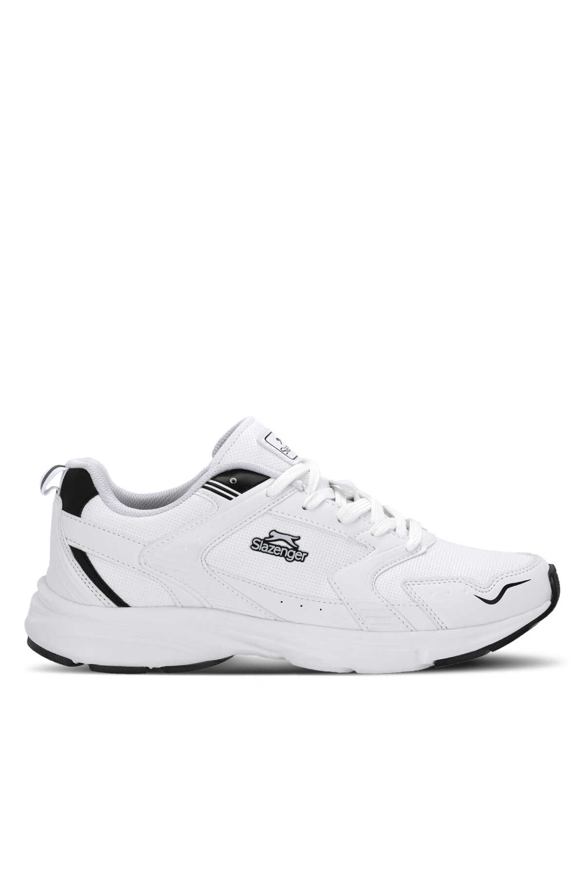 Slazenger - Slazenger ALFA I Erkek Beyaz / Siyah Koşu & Yürüyüş Spor Ayakkabısı