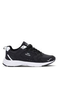 Slazenger - Slazenger ALFA I Erkek Siyah / Beyaz Koşu & Yürüyüş Spor Ayakkabısı