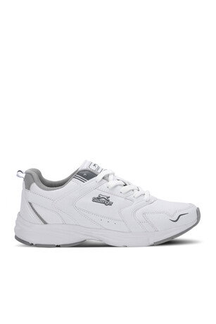 Slazenger ALFA I Kadın  Beyaz / Gri Koşu & Yürüyüş Spor Ayakkabısı 