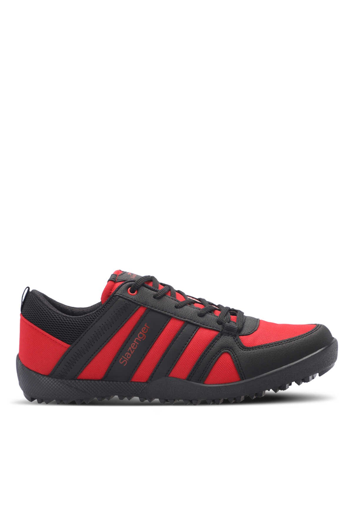 Slazenger - Slazenger ALGAR I Erkek Sneaker Ayakkabı Kırmızı / Siyah