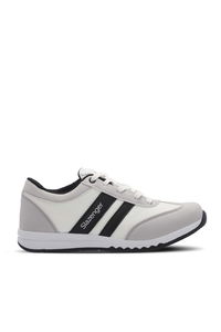 Slazenger - Slazenger ALIZE I Kadın Beyaz / Gri Günlük Spor Ayakkabısı Slazenger - Slazenger ALIZE I Kadın Beyaz / Gri Günlük Spor Ayakkabısı