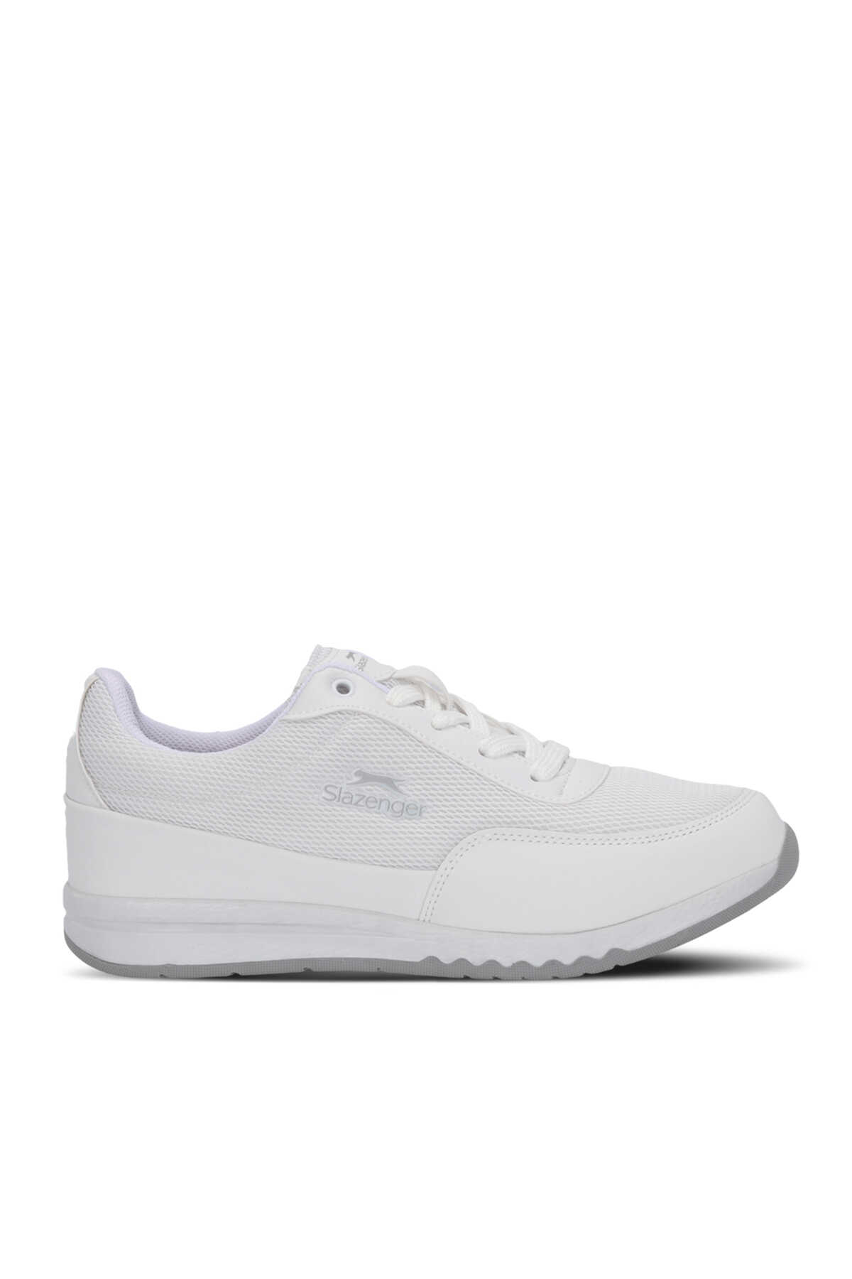 Slazenger - Slazenger ANGLE I Kadın Beyaz / Gri Günlük Spor Ayakkabısı