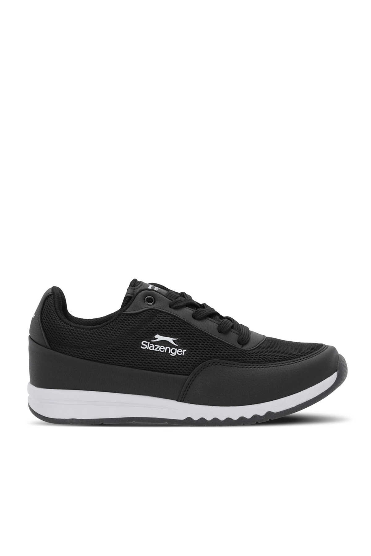 Slazenger - Slazenger ANGLE I Kadın Sneaker Ayakkabı Siyah / Beyaz