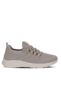 Slazenger - Slazenger ARS I Erkek Bej Koşu & Yürüyüş Spor Ayakkabısı