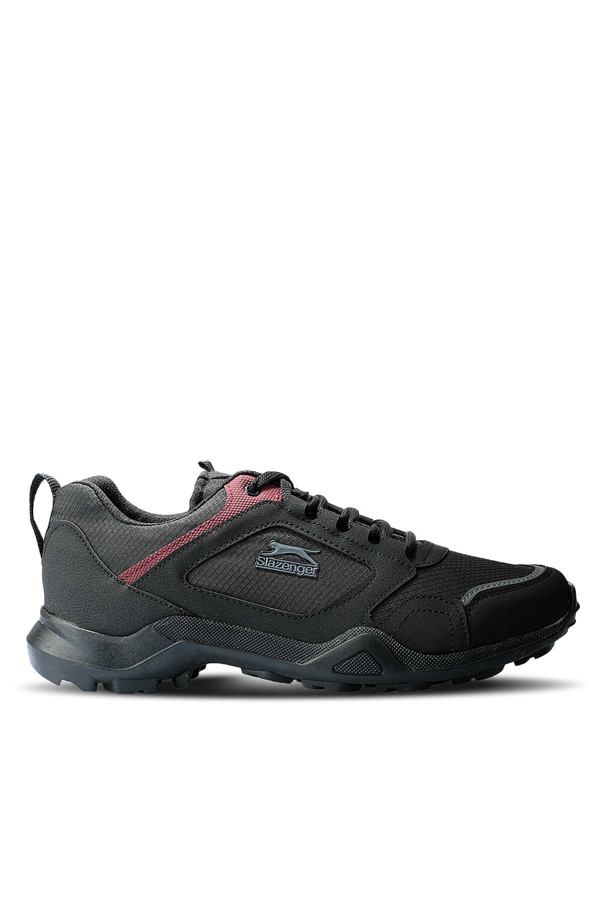 Slazenger - Slazenger ATLANTA I Erkek Siyah / Sarı Koşu & Yürüyüş Spor Ayakkabısı