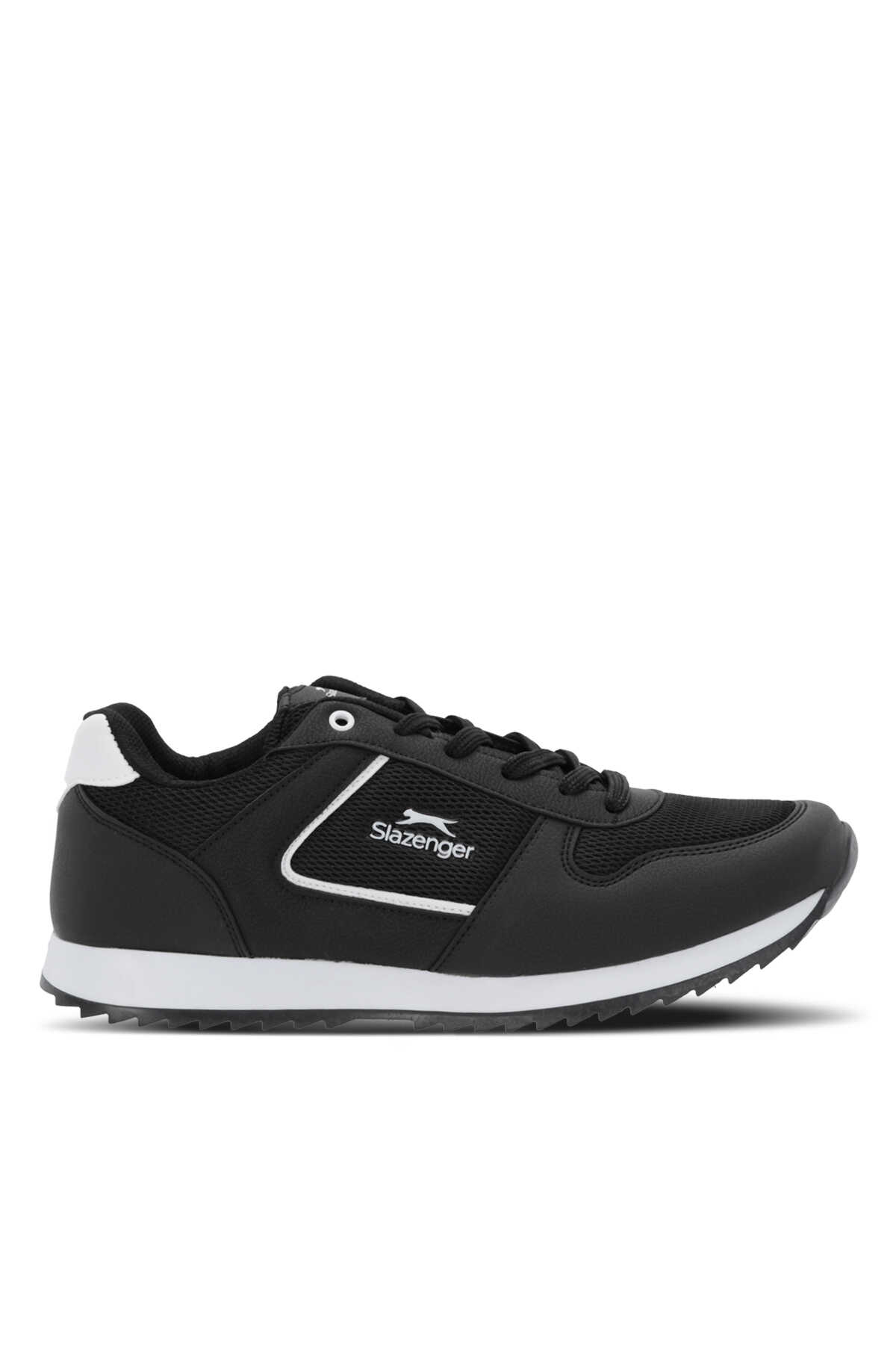 Slazenger - Slazenger ATTACK I Erkek Sneaker Ayakkabı Siyah / Beyaz