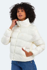 Slazenger - Slazenger BAILEY IN Kadın Şişme Bej Mont & Kaban Slazenger - Slazenger BAILEY IN Kadın Şişme Bej Mont & Kaban