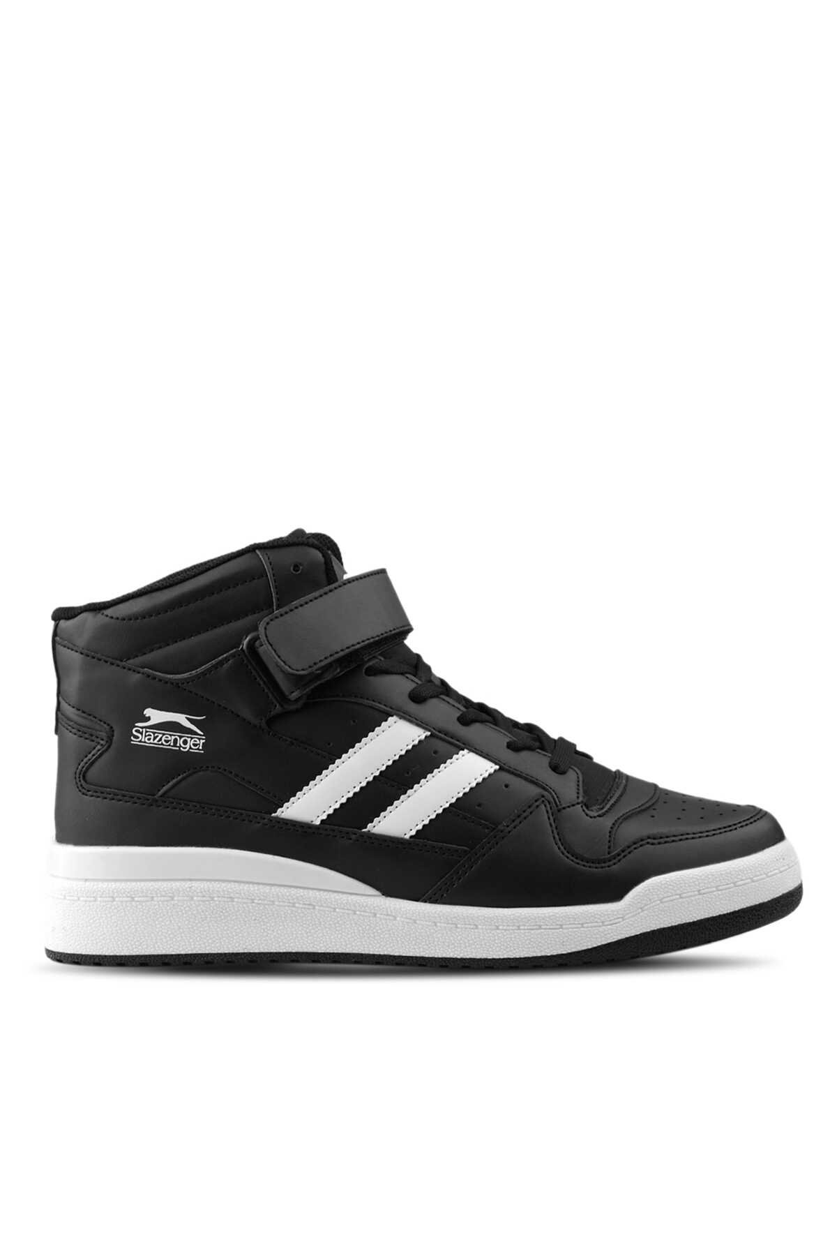 Slazenger - Slazenger BAMBOO Sneaker Erkek Ayakkabı Siyah / Beyaz