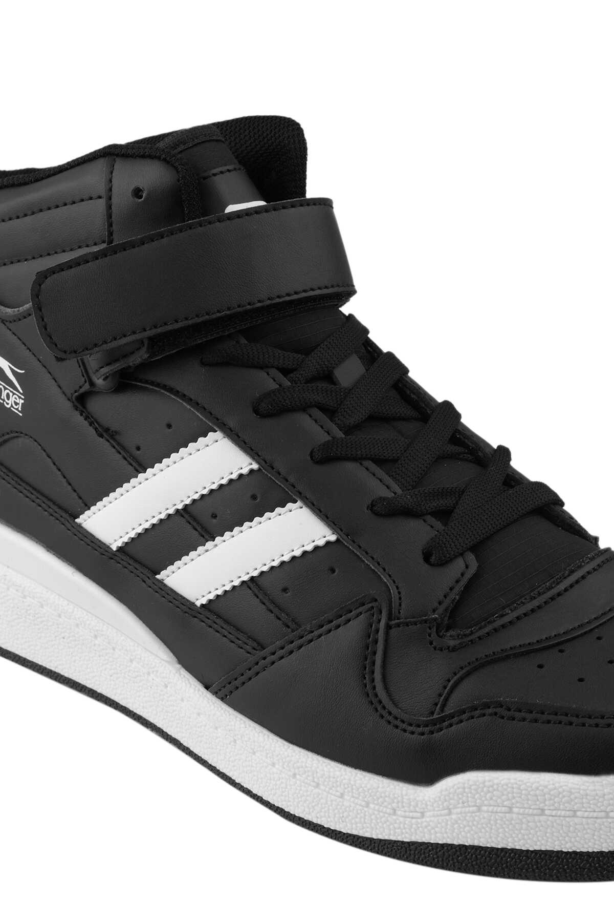 Slazenger BAMBOO IN Erkek Cırt Cırtlı Siyah / Beyaz Günlük Spor Ayakkabısı Slazenger BAMBOO IN Erkek Cırt Cırtlı Siyah / Beyaz Günlük Spor Ayakkabısı