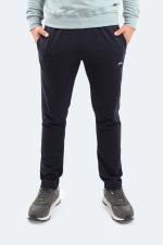Slazenger - Slazenger BARBOM I Erkek Cepli Slim Fit Lacivert Eşofman Altı