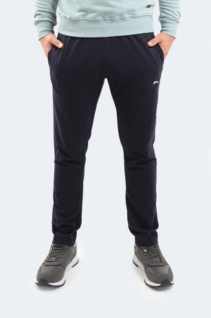 Slazenger BARBOM I Erkek Cepli Slim Fit Lacivert Eşofman Altı