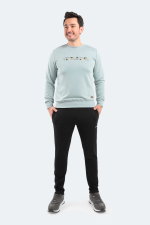Slazenger - Slazenger BARBOM I Erkek Cepli Slim Fit Siyah Eşofman Altı