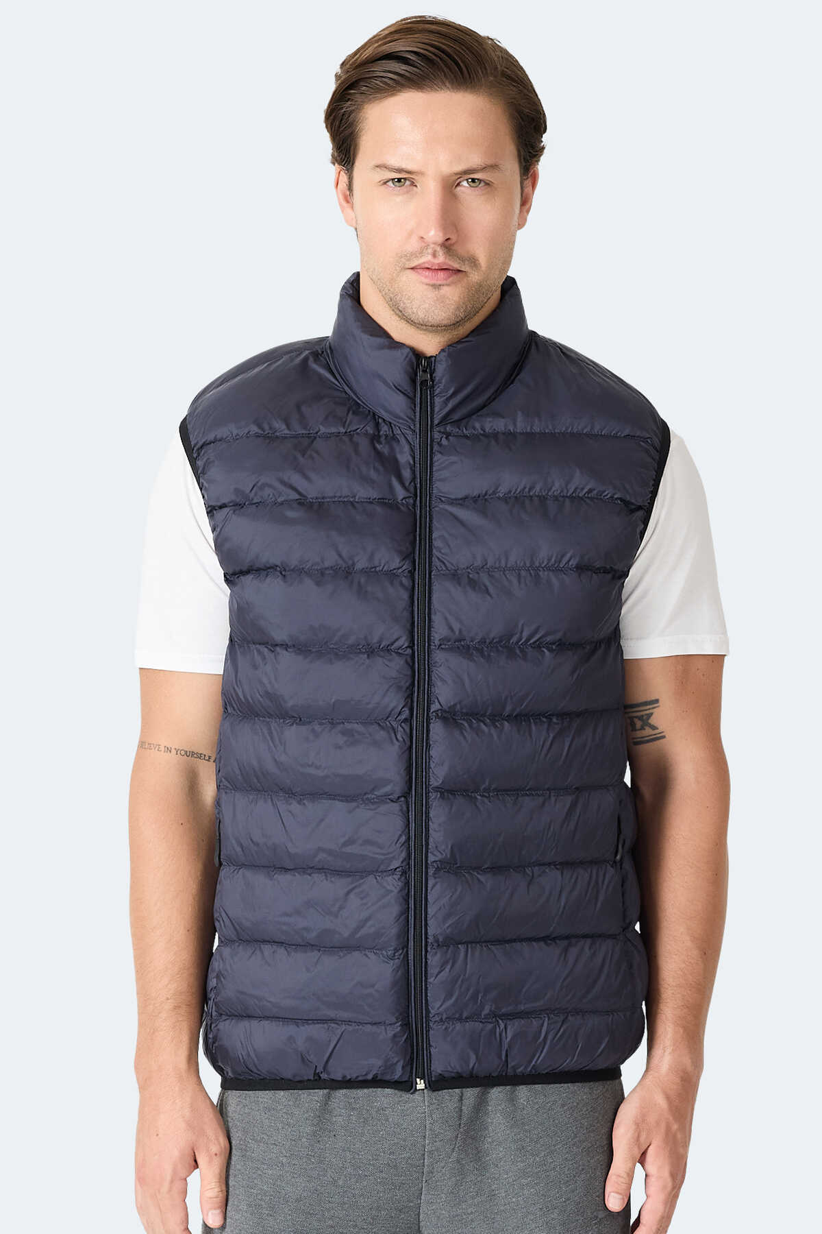 Slazenger - Slazenger BARROS Erkek Lacivert Yelek